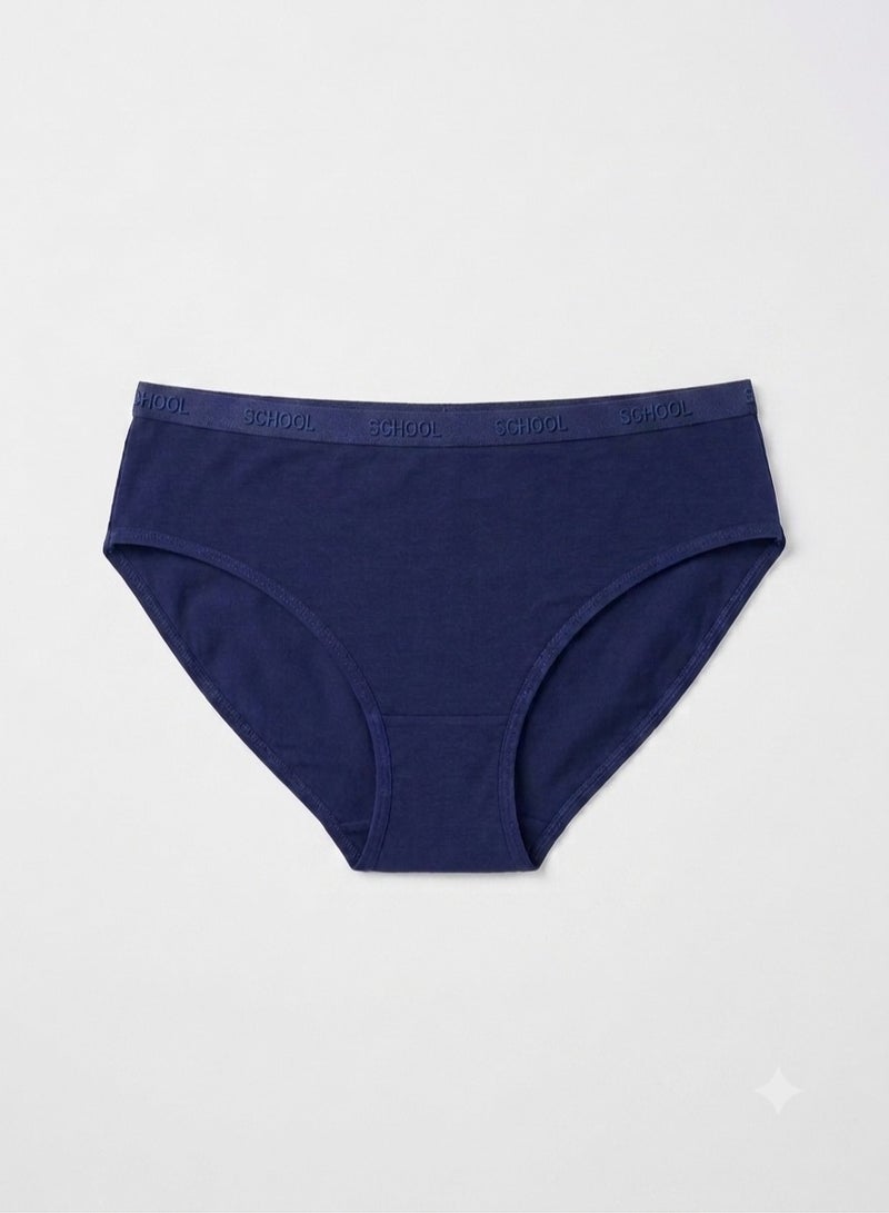 School Pack of 8 Women's Cotton Brief Panties Underwear - Image 3