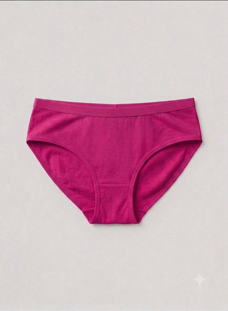 School Pack of 8 Women's Cotton Brief Panties Underwear - Image 4