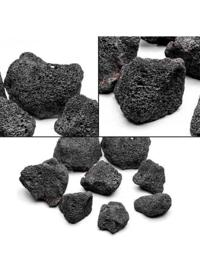 Aquarium 500gm River Rock Planted Substrate Black Lava Stone - Image 5