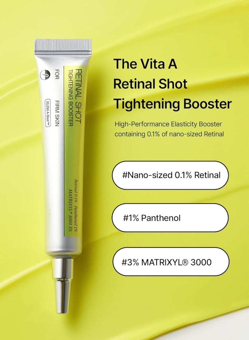 celimax The Vita A Retinal Shot Tightening Booster | with Liposomized Retinal, Matryxyl, Pore Minimizer, Wrinkles & Fine Lines, Firmer Skin, 15ml - Image 2