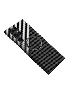 Magsafe Case Compatible with Samsung Galaxy S23 Ultra, Carbon Fiber Texture MagSafe, Ultra Thin Military Grade Drop Protection Borderless Rigid Phone Protective  - Image 1