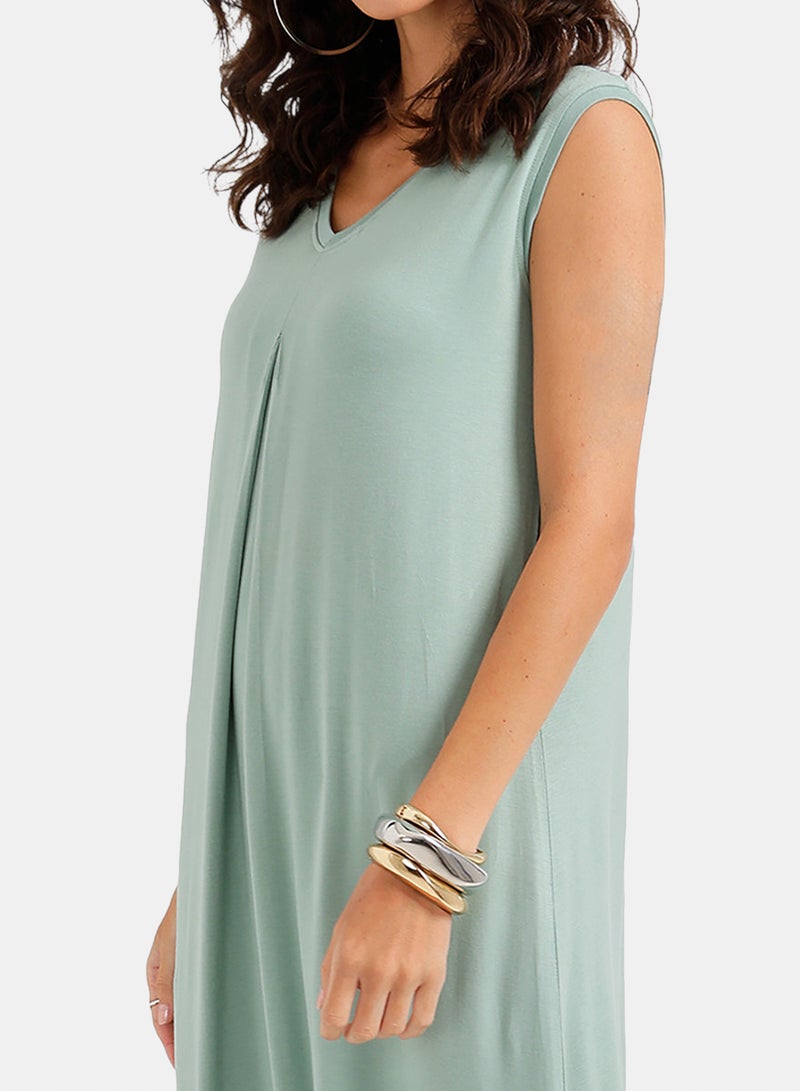 Carina Flowy V-Neck Maxi Dress - Image 5