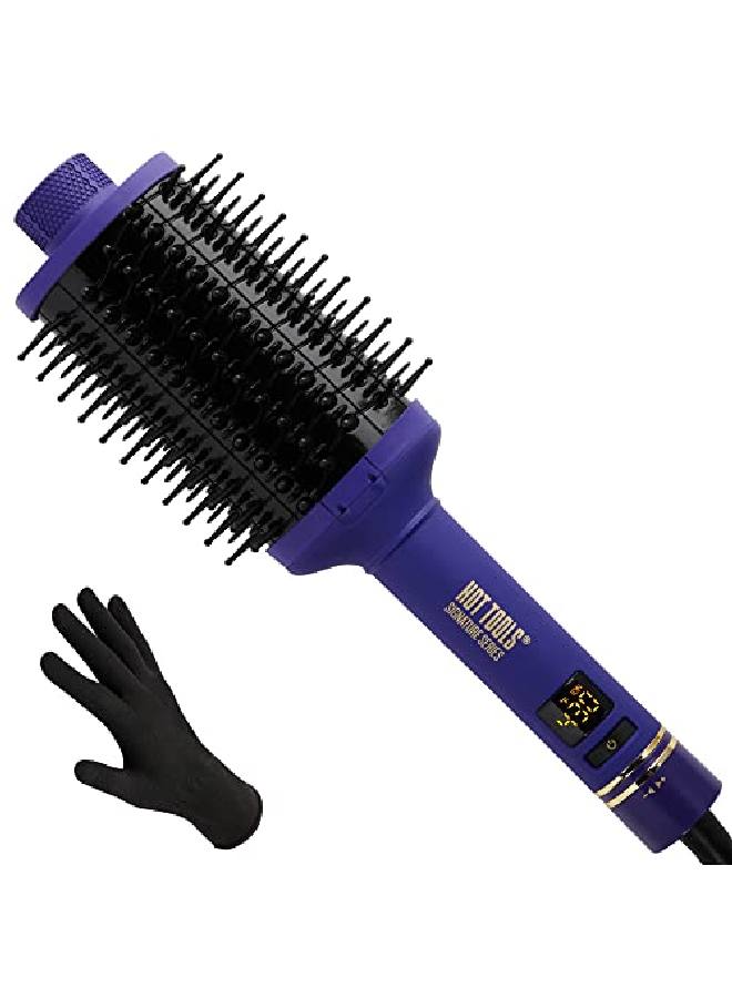 Hot Tools Pro Signature Heated Hair Brush Round Styler - Image 2