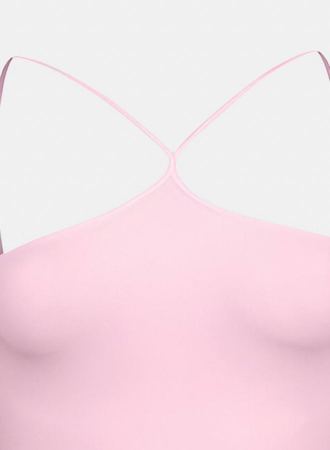 Silvy Lycra Donna Solid Tank Top For Women - Image 3