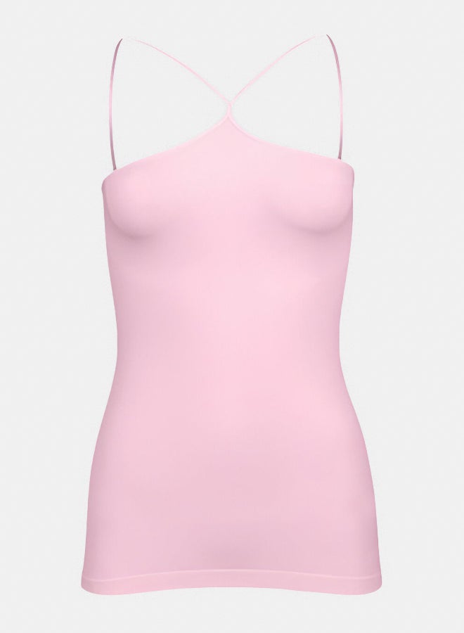 Silvy Lycra Donna Solid Tank Top For Women - Image 1