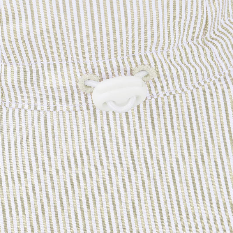 Zando Sun Hat Infant Wide Brim Beach Hat UPF 50+ Toddler Caps for Boys Girls Baby Bucket Hat Beige 0-6 Months - Image 4