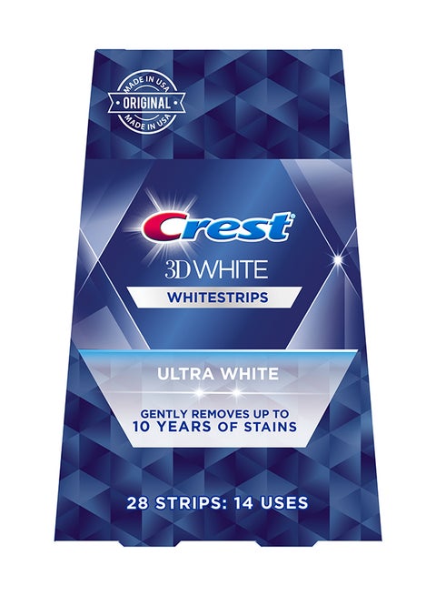 3D Whitestrips For Teeth Gently Removes Up to 10 Years Of Stains 28 Pcs