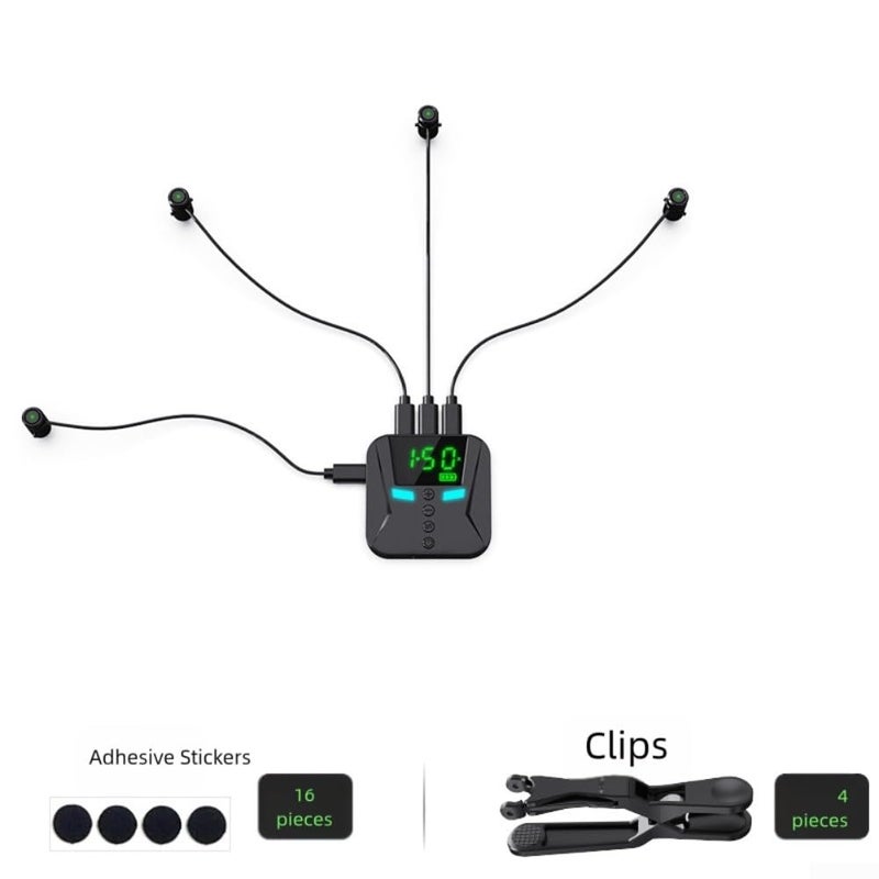 Auto Clicker Screen Tapper For Mobile Devices 4 Size Adjustable Random Speed Modes Type C Charging - Image 3