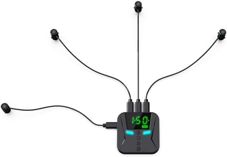 Auto Clicker Screen Tapper For Mobile Devices 4 Size Adjustable Random Speed Modes Type C Charging - Image 1