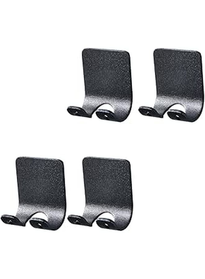 4Pcs Aluminum Bathroom Shaver Holder Wall Mounted Storage Rack for Cable and Charger Organization - Image 1