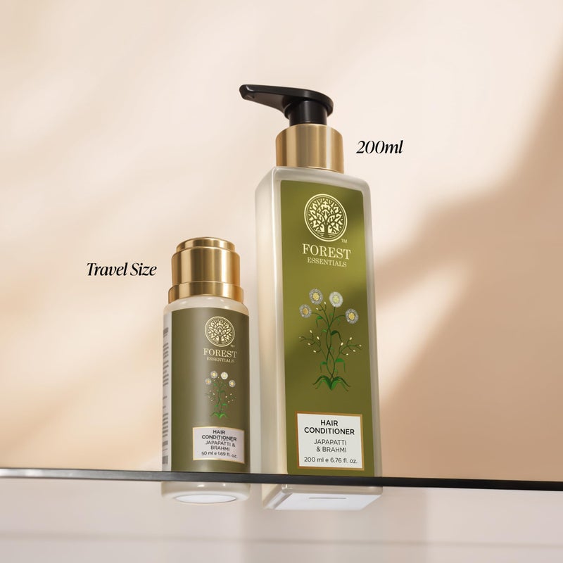 Forest Essentials Hair Conditioner, Japapatti and Brahmi, 200ml - Image 5