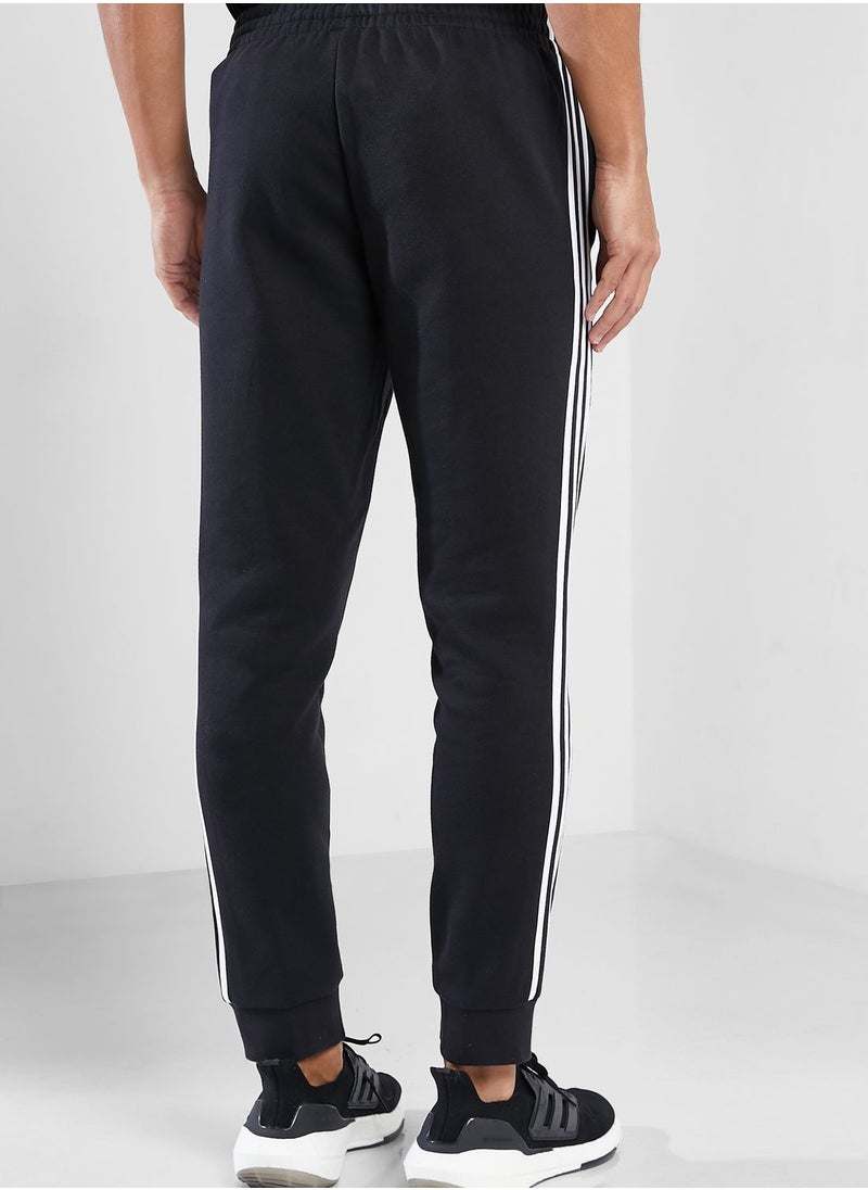 Adidas - 3 Stripe Essential Fleece Sweatpants - Image 1