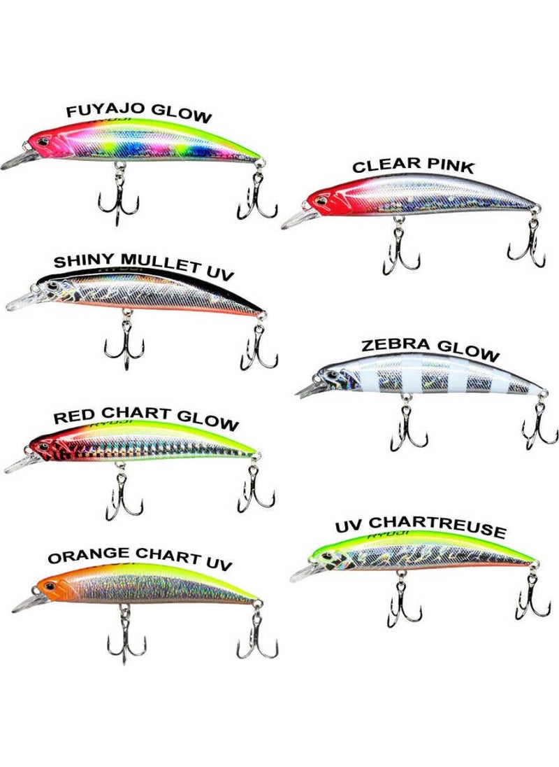 Ryuji - Real Jerk Sinking 95MM 16GR Model Feed Oranger Uv-Standard - Image 1