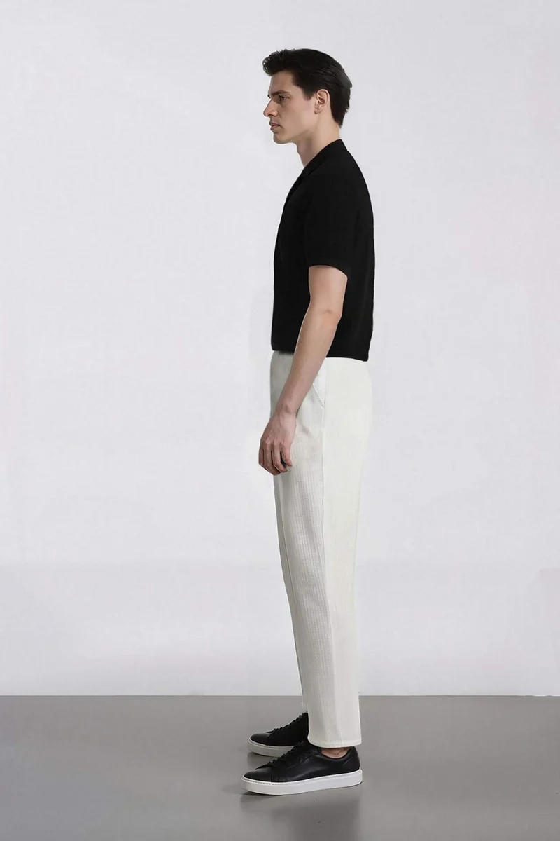 Defacto  Slim Fit Straight Leg Cotton Summer Joggers for Men | Best Price UAE