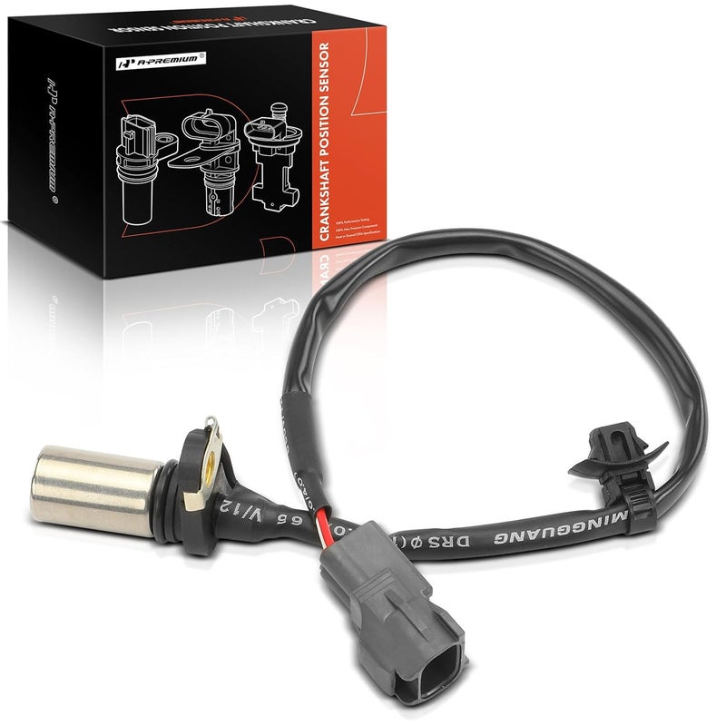 A-Premium Crankshaft Position Sensor Compatible with Toyota RAV4 2004-2008 Corolla 2009-2013 Camry Highlander Matrix Lexus HS250h Pontiac Scion tC xB - Image 1