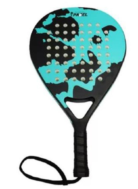 Tennis Racquet Full Carbon Fibre Diamond Shape Blue And Black