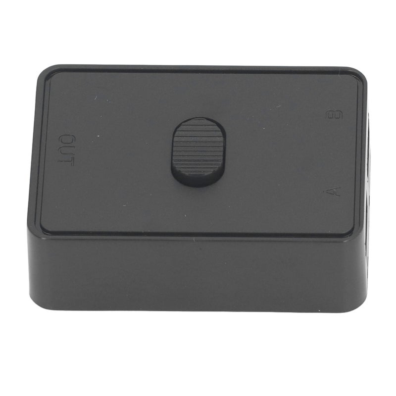 مبدل طابعة USB بمنفذين USB 2.0 يدوي - لوحة PCB سميكة وحافظة متينة - ثنائي الاتجاه 1 دخول و2 خروج لمشاركة USB للطابعة والماسح الضوئي ولوحة المفاتيح والفأرة بين جهازي كمبيوتر - Image 5