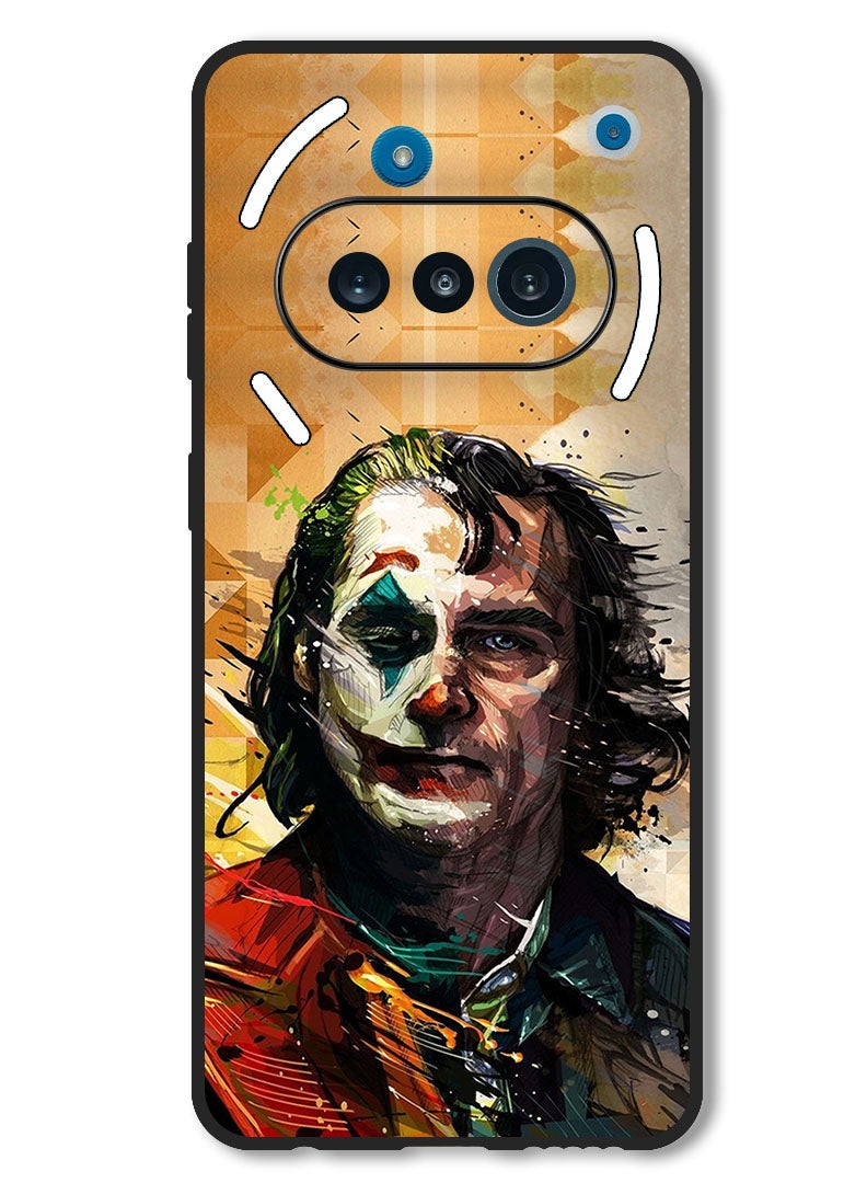 Theodor Case Compatible with Nothing Phone 3a Protection Shockproof Bumper Cover Joker Paint - Image 1
