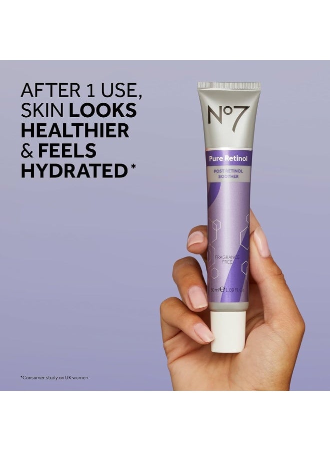 بوتس نو.7 كريم مهدئ للوجه من No7 Pure Retinol Post Retinol Soother - يساعد على تحمل البشرة للريتينول - 50 مل - Image 5
