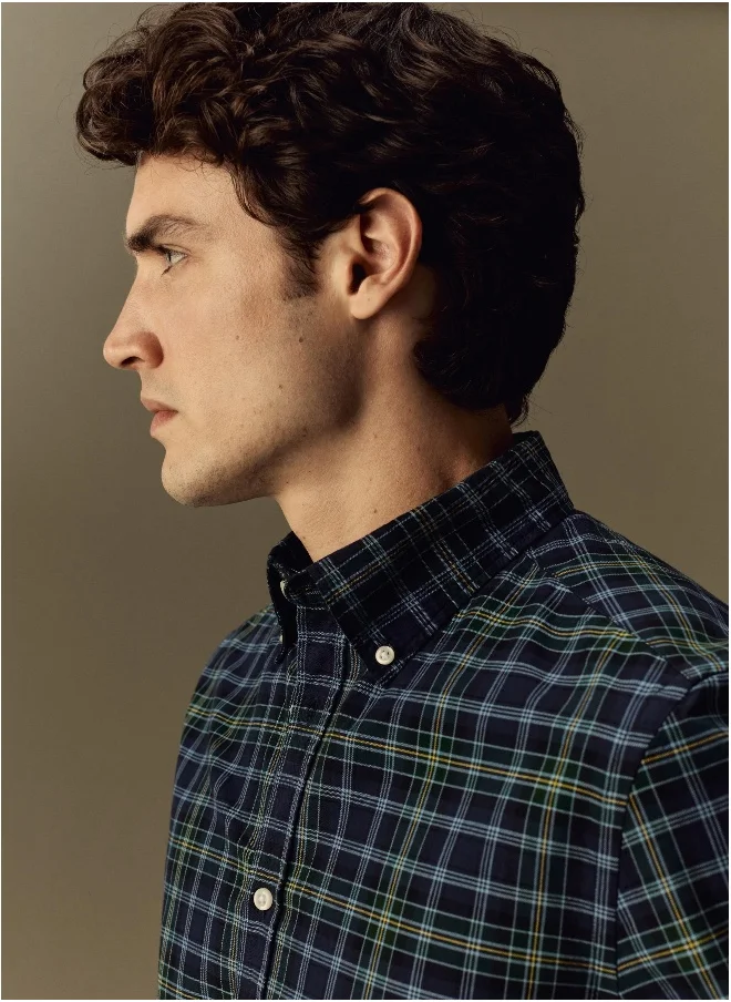 Ovs Ovs Mens Checked Shirt