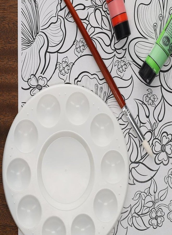 Pro Art Artist Mixing Palette, 6.75"x 6.75", White - Image 3