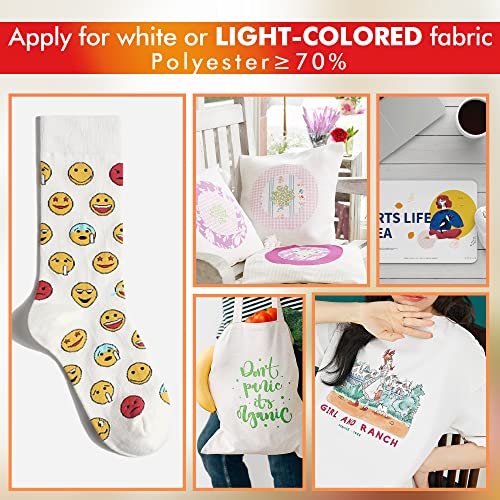 Koala Paper Sublimation Paper 170 Sheets 8.5x11 Inch 105gsm,Apply for personalize Tumbler, Light Colored T-shirts and Other Sublimation Blanks, ONLY Compatible with Sublimation Ink - Image 3