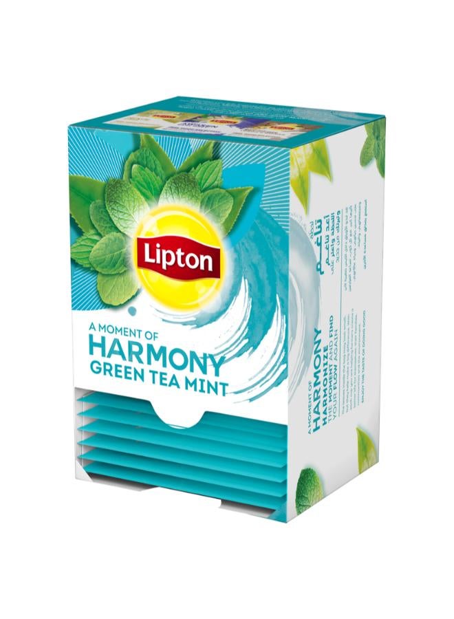 Lipton A Moment of Harmony Green Tea Mint - Pack Of 20