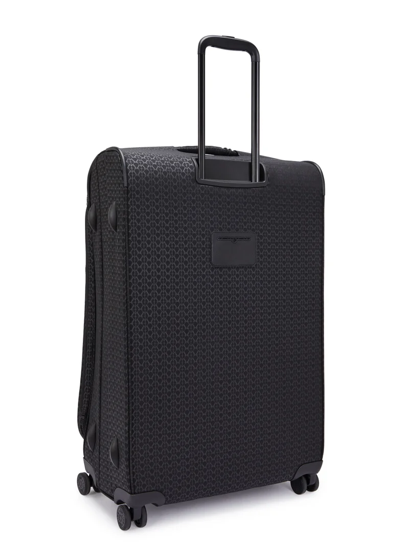 Kipling New Youri Spin Large Wheeled Travel Case with Extendable Trolley Handle 76cm/29inches, 4.70kg, 100L, Signature Emb
