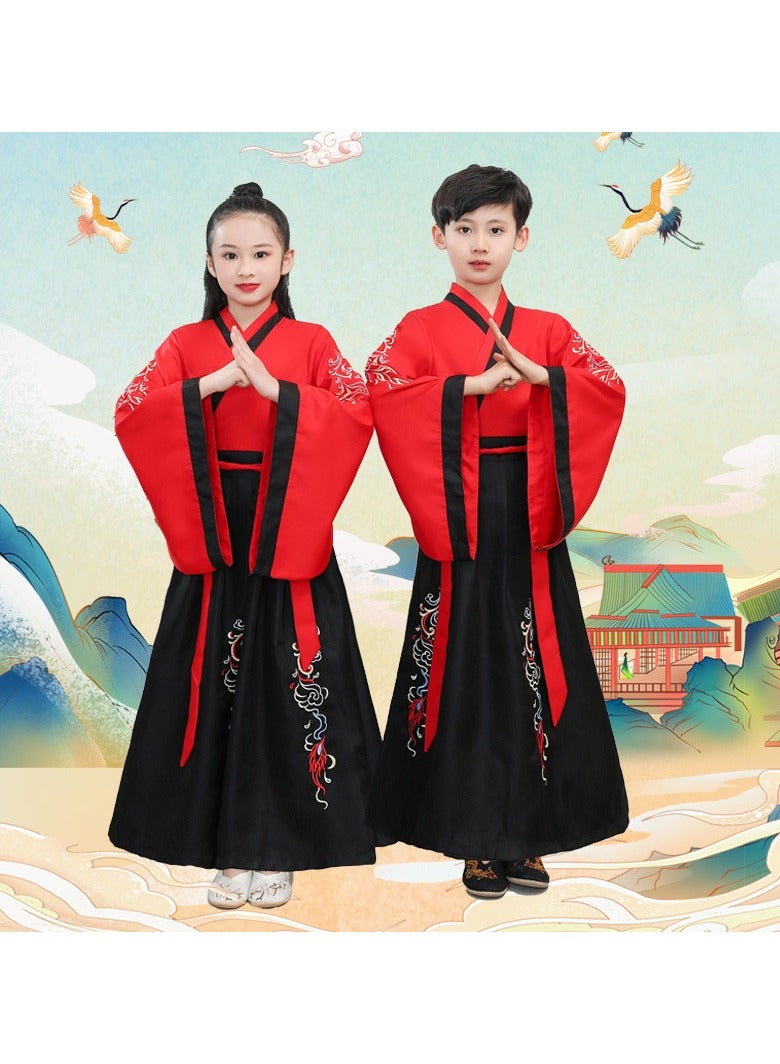 general Traditional Girl's Ancient Hanfu Costume - Elegant Princess Performance Dress for Stage, Cosplay & Cultural Events - Image 1