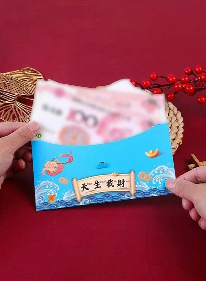 ZVEV 4-Piece Chinese New Year Paper Red Envelopes - Image 3