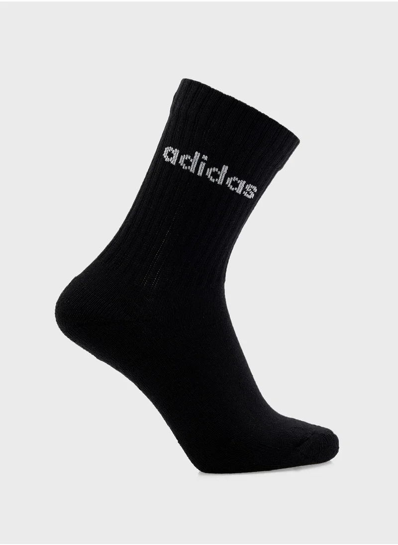 Adidas 3 Pack Crew Socks