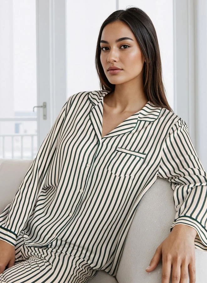 Splash FAV Striped Pyjama Set