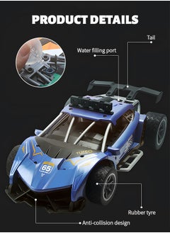 GROIC Remote Control Car,High Speed RC Car Scale Race Car Supercar Vehicle with Spray Steam,LED Light,RC Racing Car  - Image 5