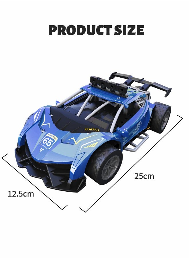 GROIC - Remote Control Car,High Speed RC Car Scale Race Car Supercar Vehicle with Spray Steam,LED Light,RC Racing Car - Image 1