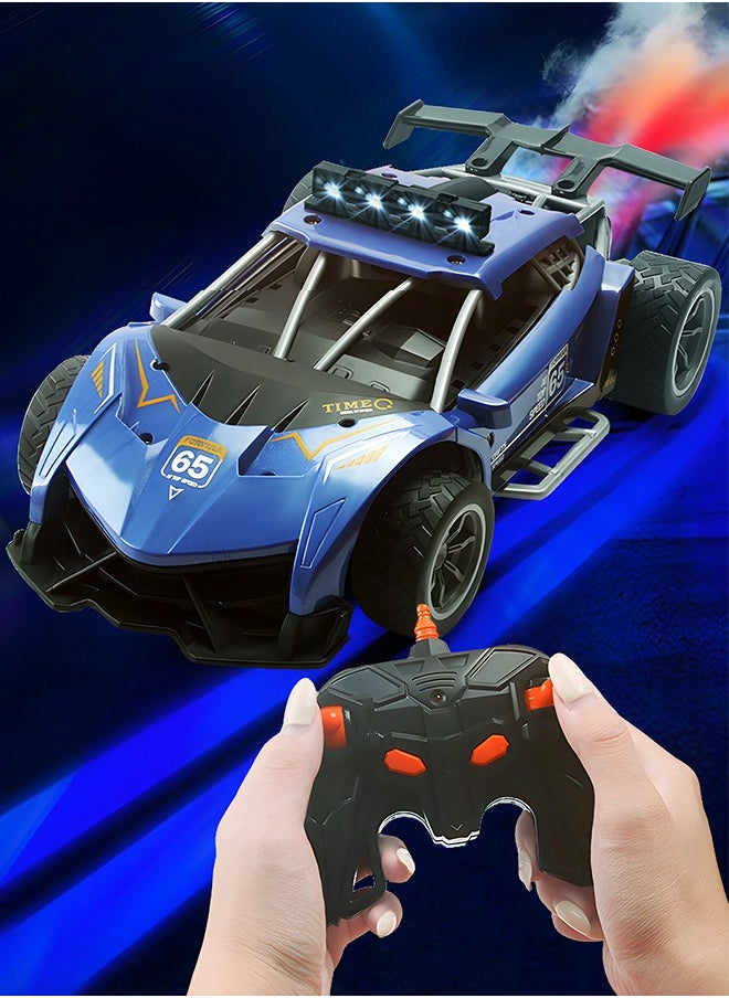 GROIC - Remote Control Car,High Speed RC Car Scale Race Car Supercar Vehicle with Spray Steam,LED Light,RC Racing Car - Image 1