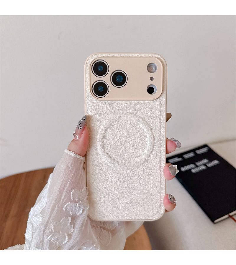 Soft Leather Solid Color Drop Proof Protective Case For iPhone 11 White - Image 3