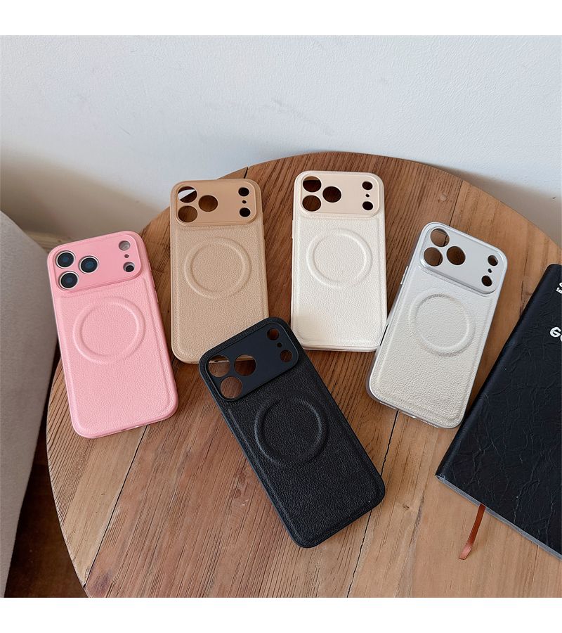 Soft Leather Solid Color Drop Proof Protective Case For iPhone 11 White - Image 1
