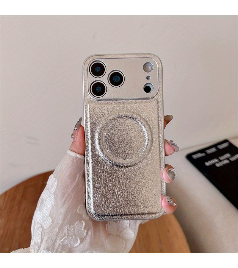 Soft Leather Solid Color Drop Proof Protective Case For iPhone 11 White - Image 5