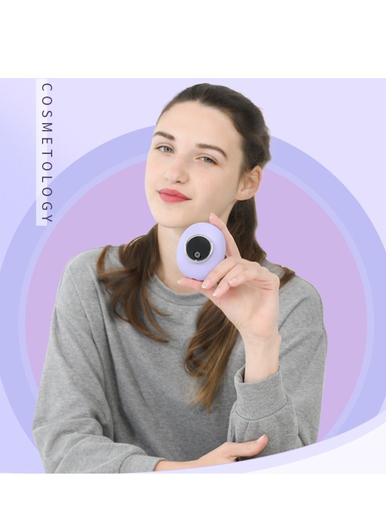 عام جهاز تجميل متعدد الوظائف لرفع الوجه وترطيب الجلد. علاج فوتون ثلاثي الألوان مع ضوء أصفر 590nm / 620nm أحمر / 470nm أزرق. تدليك الوجه المتقدم لتعزيز الكولاجين ومكافحة الشيخوخة والترطيب العميق. تصميم مقاوم للماء IPX7 مع شاشة LCD تعمل باللمس والشحن المحمول - Image 4