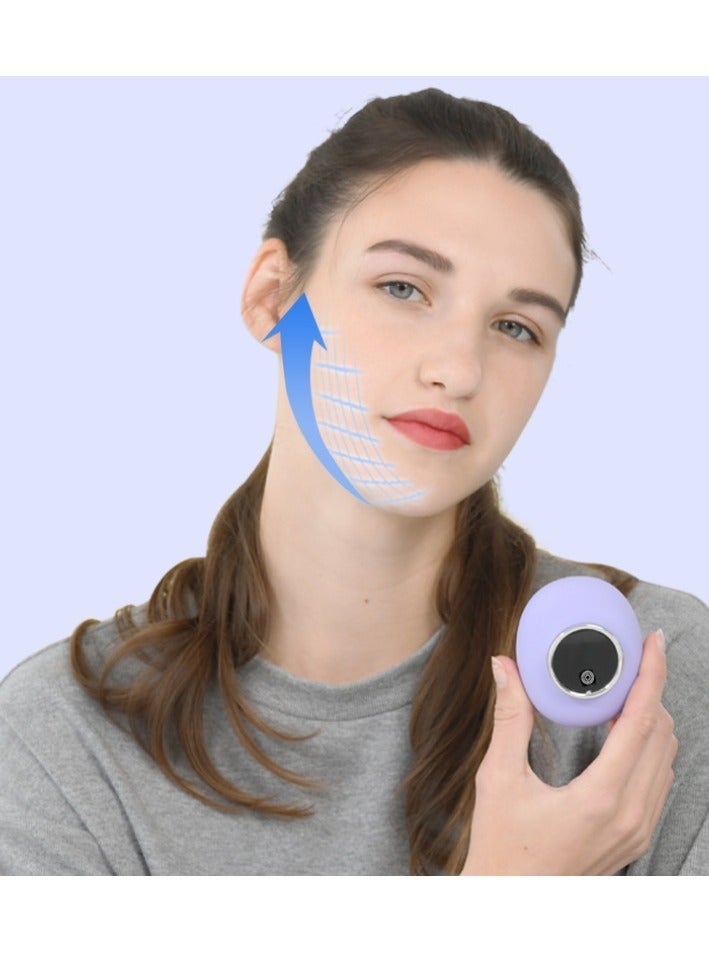 عام جهاز تجميل متعدد الوظائف لرفع الوجه وترطيب الجلد. علاج فوتون ثلاثي الألوان مع ضوء أصفر 590nm / 620nm أحمر / 470nm أزرق. تدليك الوجه المتقدم لتعزيز الكولاجين ومكافحة الشيخوخة والترطيب العميق. تصميم مقاوم للماء IPX7 مع شاشة LCD تعمل باللمس والشحن المحمول - Image 5