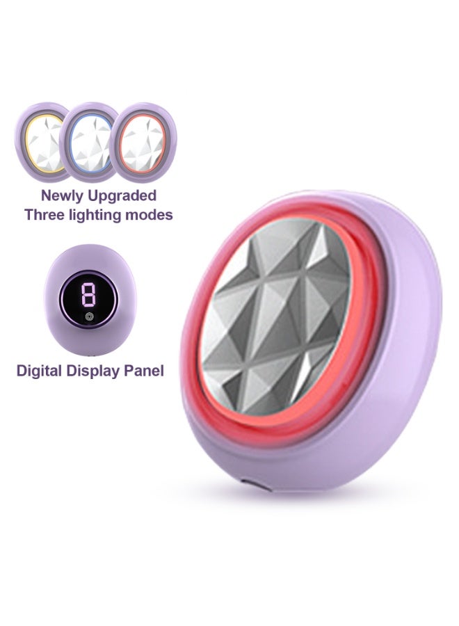 عام جهاز تجميل متعدد الوظائف لرفع الوجه وترطيب الجلد. علاج فوتون ثلاثي الألوان مع ضوء أصفر 590nm / 620nm أحمر / 470nm أزرق. تدليك الوجه المتقدم لتعزيز الكولاجين ومكافحة الشيخوخة والترطيب العميق. تصميم مقاوم للماء IPX7 مع شاشة LCD تعمل باللمس والشحن المحمول - Image 1