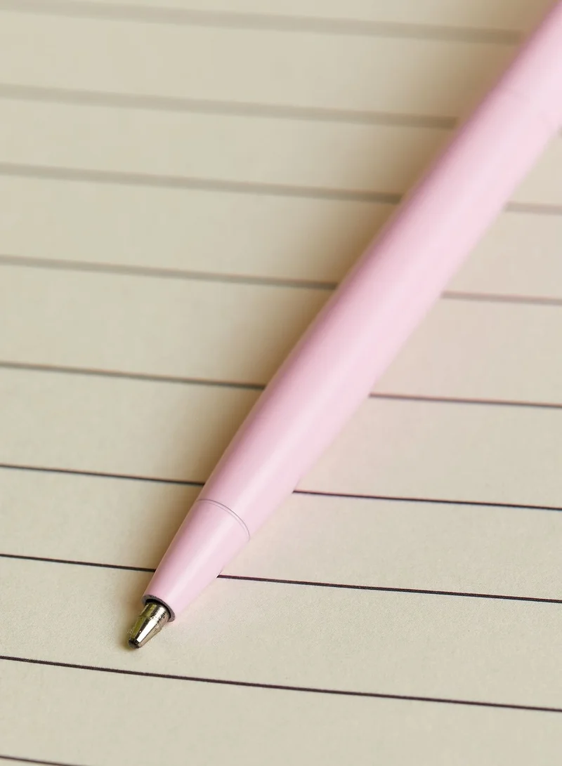 Back to school kit Pink Pom Pom Pen