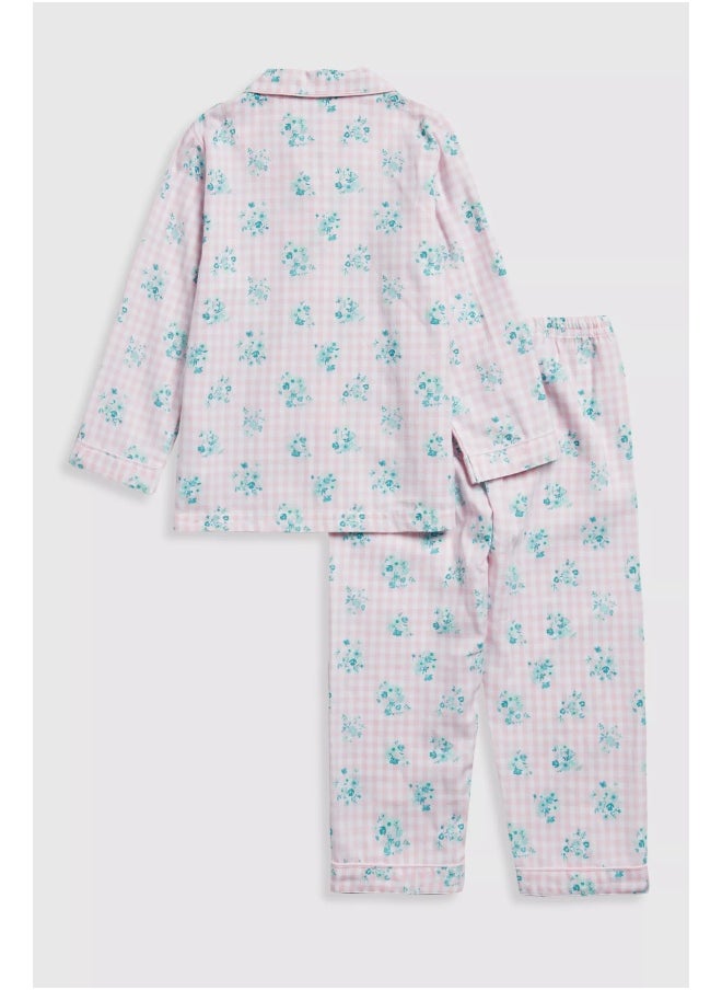 mothercare Check Woven Pyjamas  - Image 1