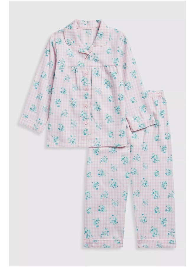 mothercare Check Woven Pyjamas  - Image 2