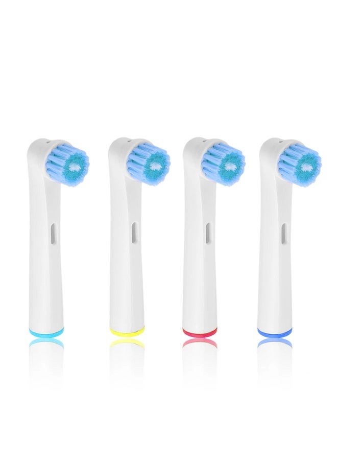 ماركة غير محددة 4 رؤوس فرشاة كهربائية بديلة - تناسب أجهزة Oral-B والعلامات التجارية الكبرى (شعيرات ناعمة، توافق واسع) ﻿ ﻿  - Image 5