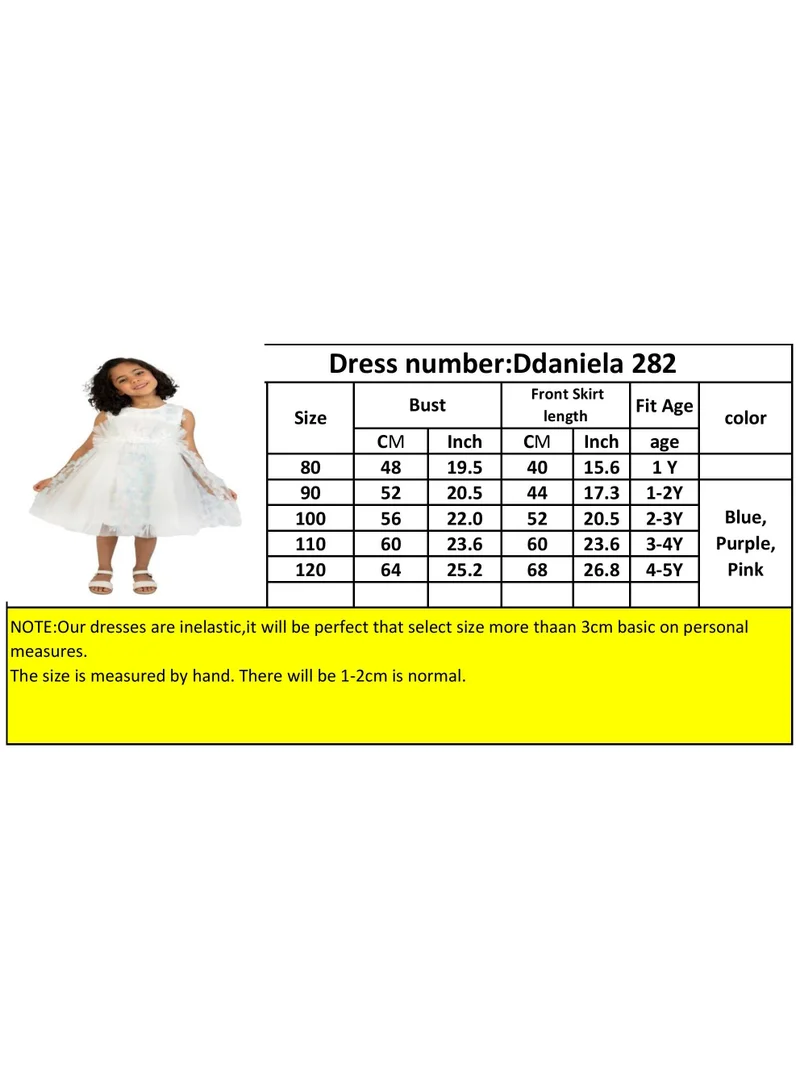 D'Daniela Floral Tulle Dress