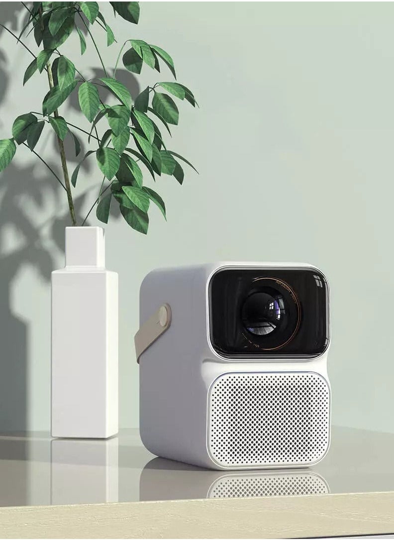 wanbo - جهاز عرض T6 MAX 4K 1080P أندرويد 9.0 جهاز عرض صغير 550ANSL لومن 2G + 16G 5G WiFi BT5.0 جهاز عرض - Image 1
