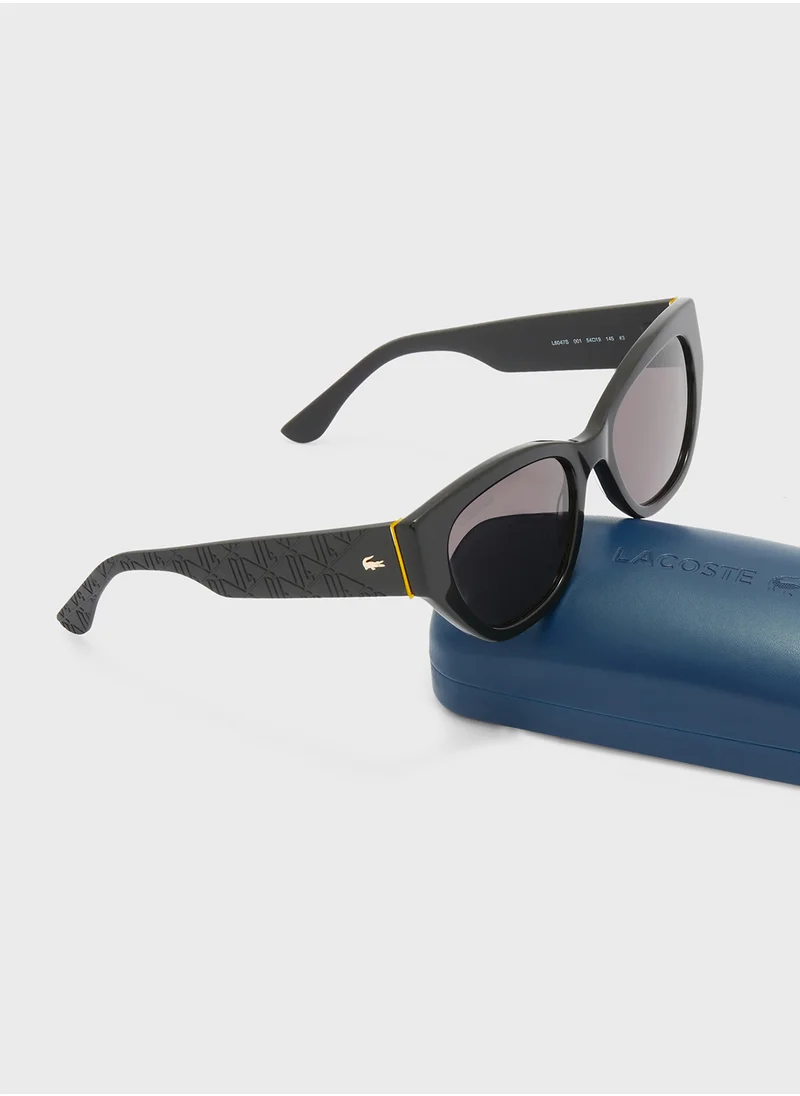 لاكوست Modified Rectangle Sunglasses
