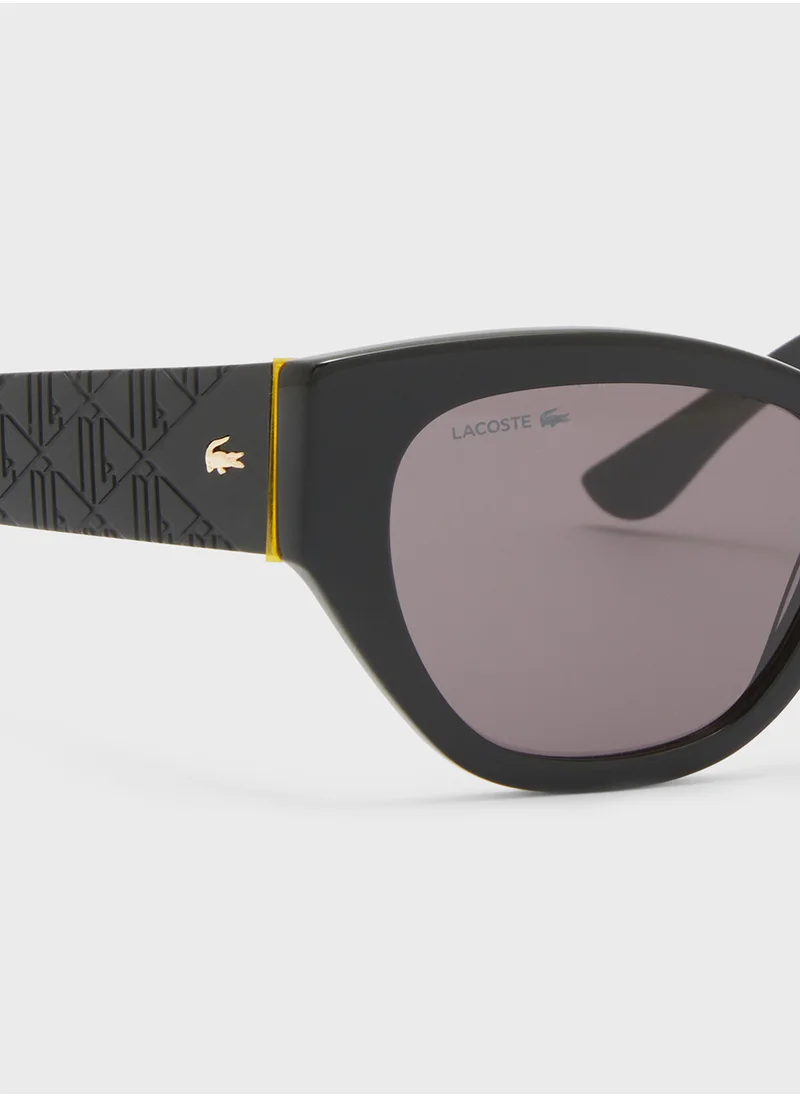 لاكوست Modified Rectangle Sunglasses