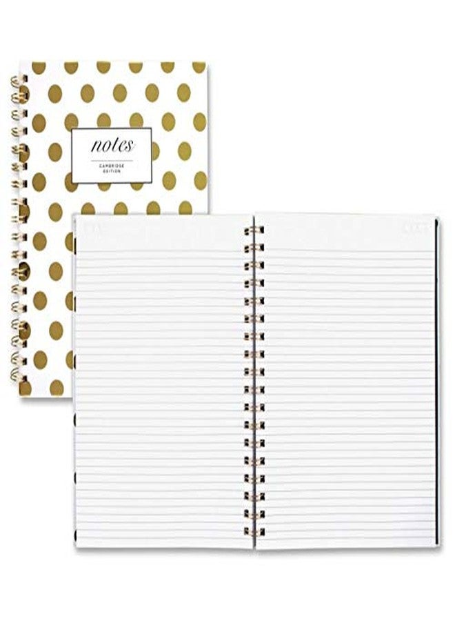 Cambridge Business Notebook, Hardcover, 80 Sheets, 9-1/2 x 7", Fashion, Gold Dot (59016) - Image 5